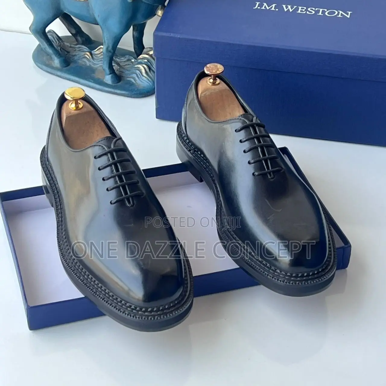 J.M Weston Oxford Learher Men Shoe
