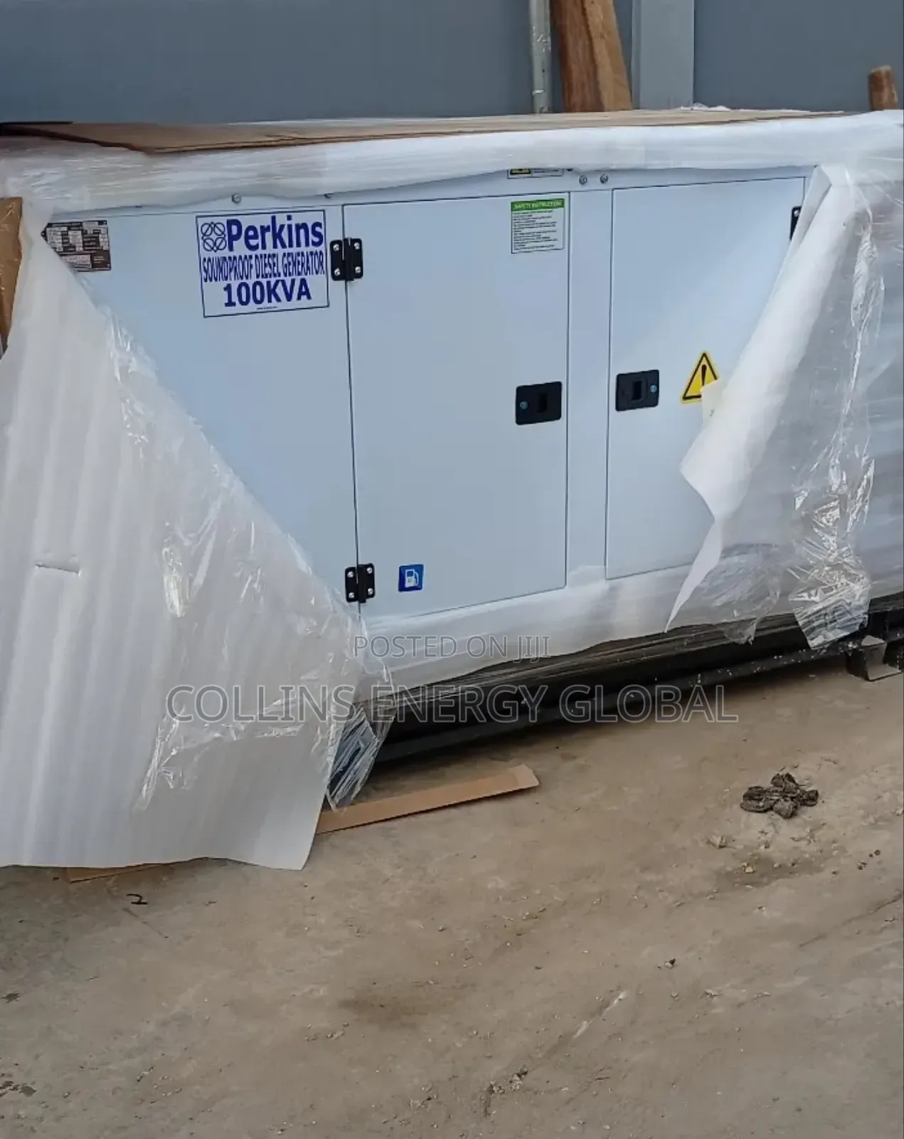 100kva Brand New Uk Perkins Soundproof Copper Coil Generator