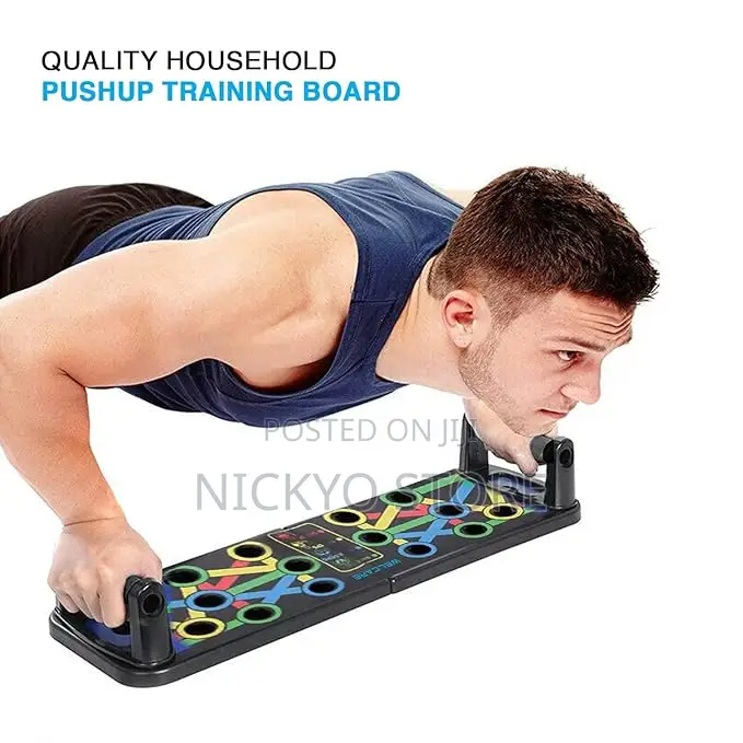 Multi-Function Push-Up Training Board (Color-Coded Muscle Trainer)