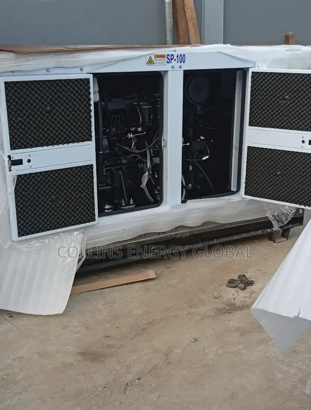 100kva Brand New Uk Perkins Soundproof Copper Coil Generator