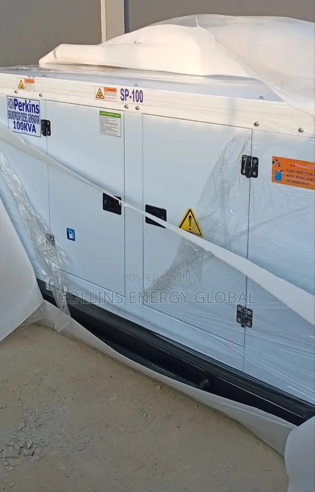 100kva Brand New Uk Perkins Soundproof Copper Coil Generator