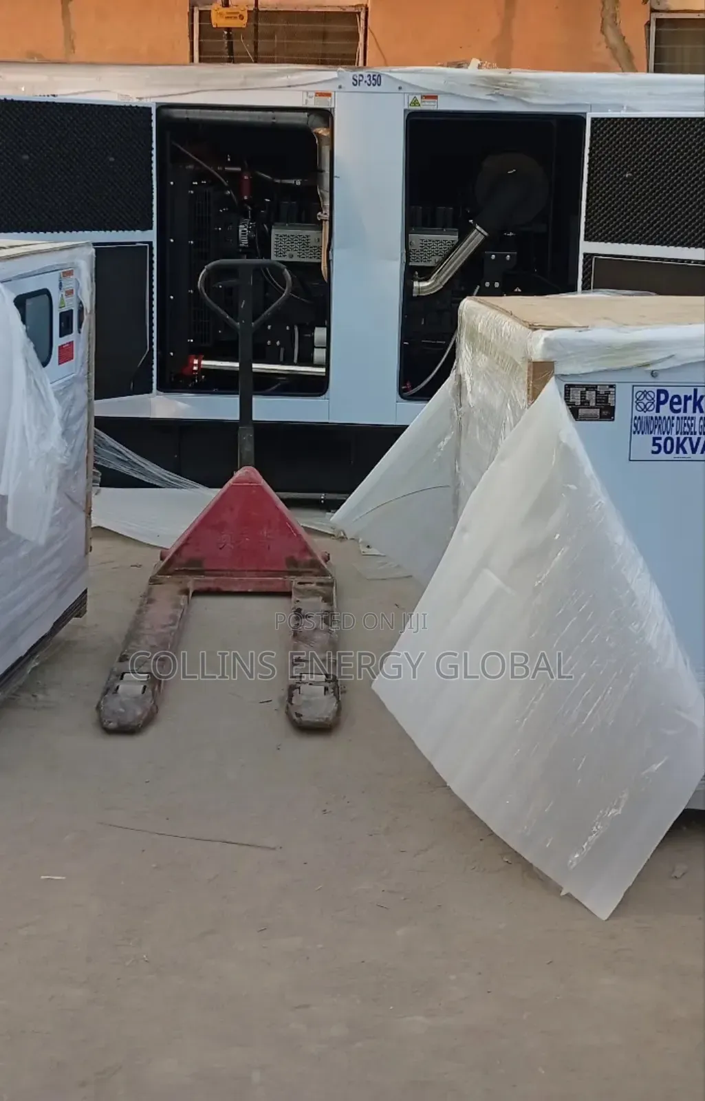 350kva Brand New Uk Perkins Soundproof Copper Coil Generator