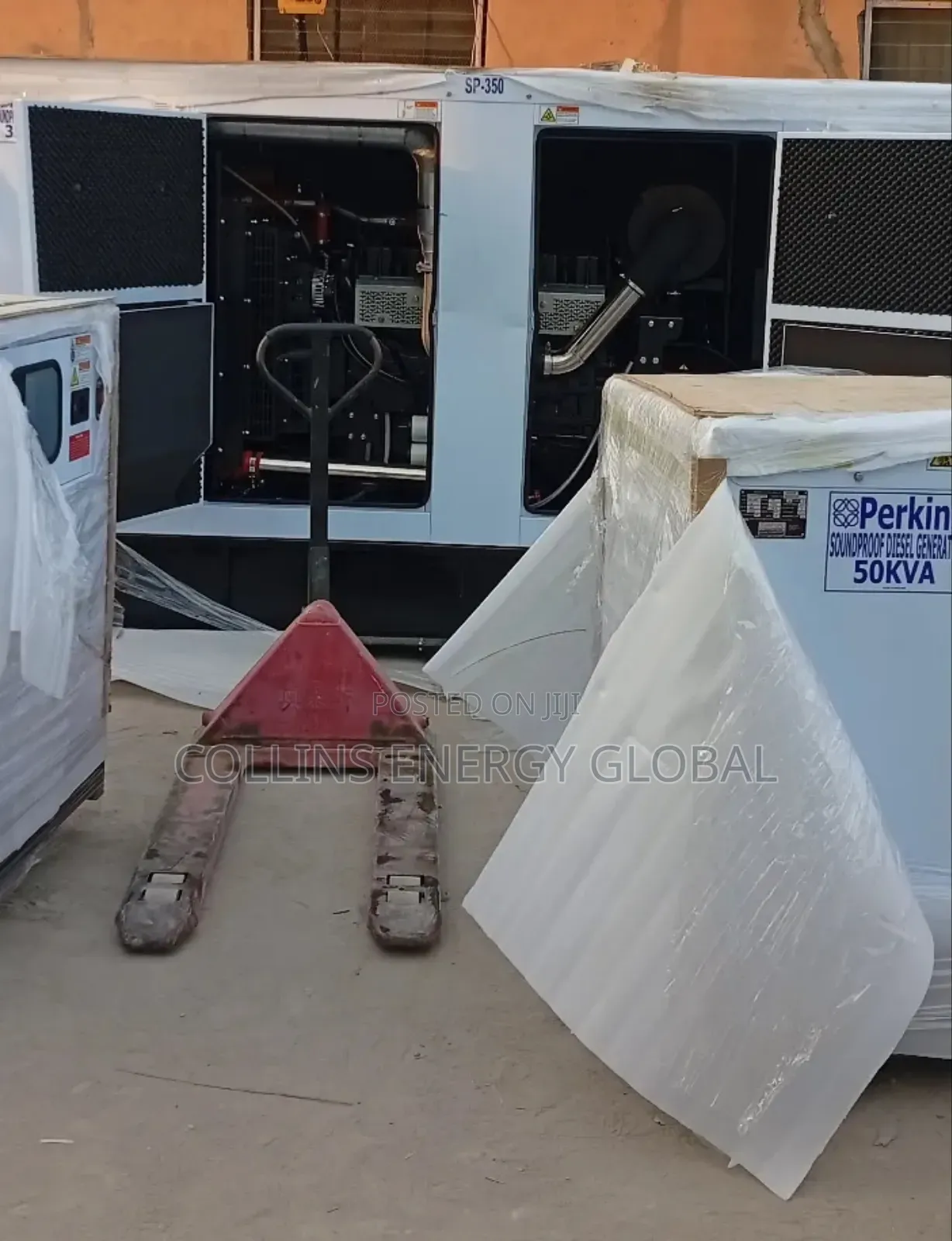 350kva Brand New Uk Perkins Soundproof Copper Coil Generator