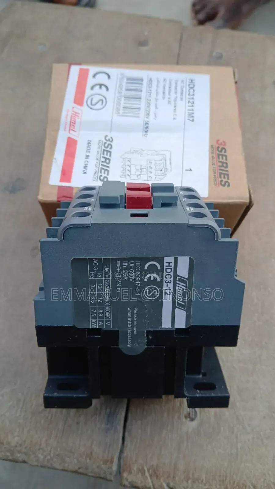 25a 3pole Hemel Contactor