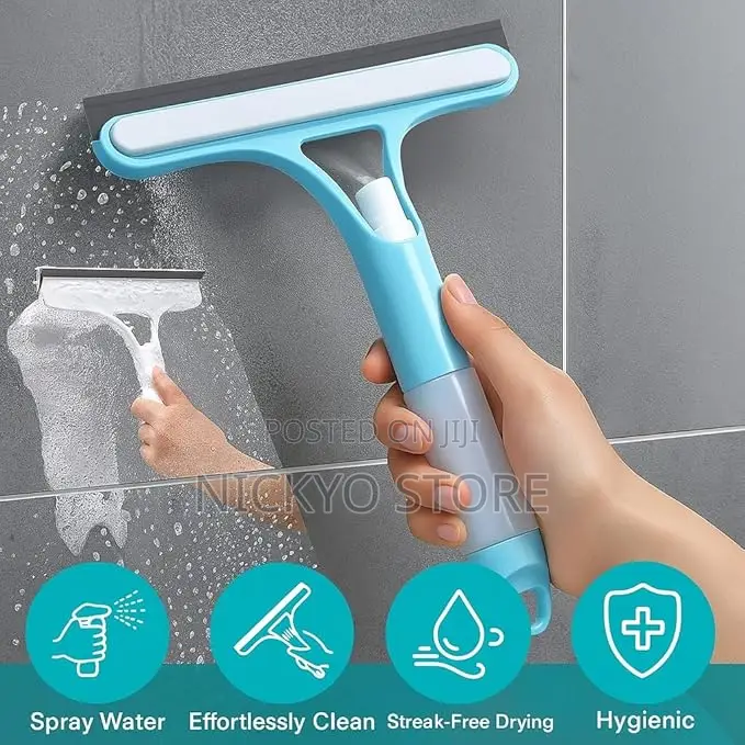 2-in-1 Spray Window Wiper Cleaner (Multi-Surface Glass Cleaner)