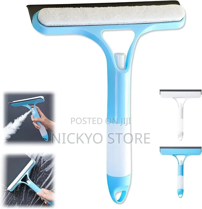 2-in-1 Spray Window Wiper Cleaner (Multi-Surface Glass Cleaner)