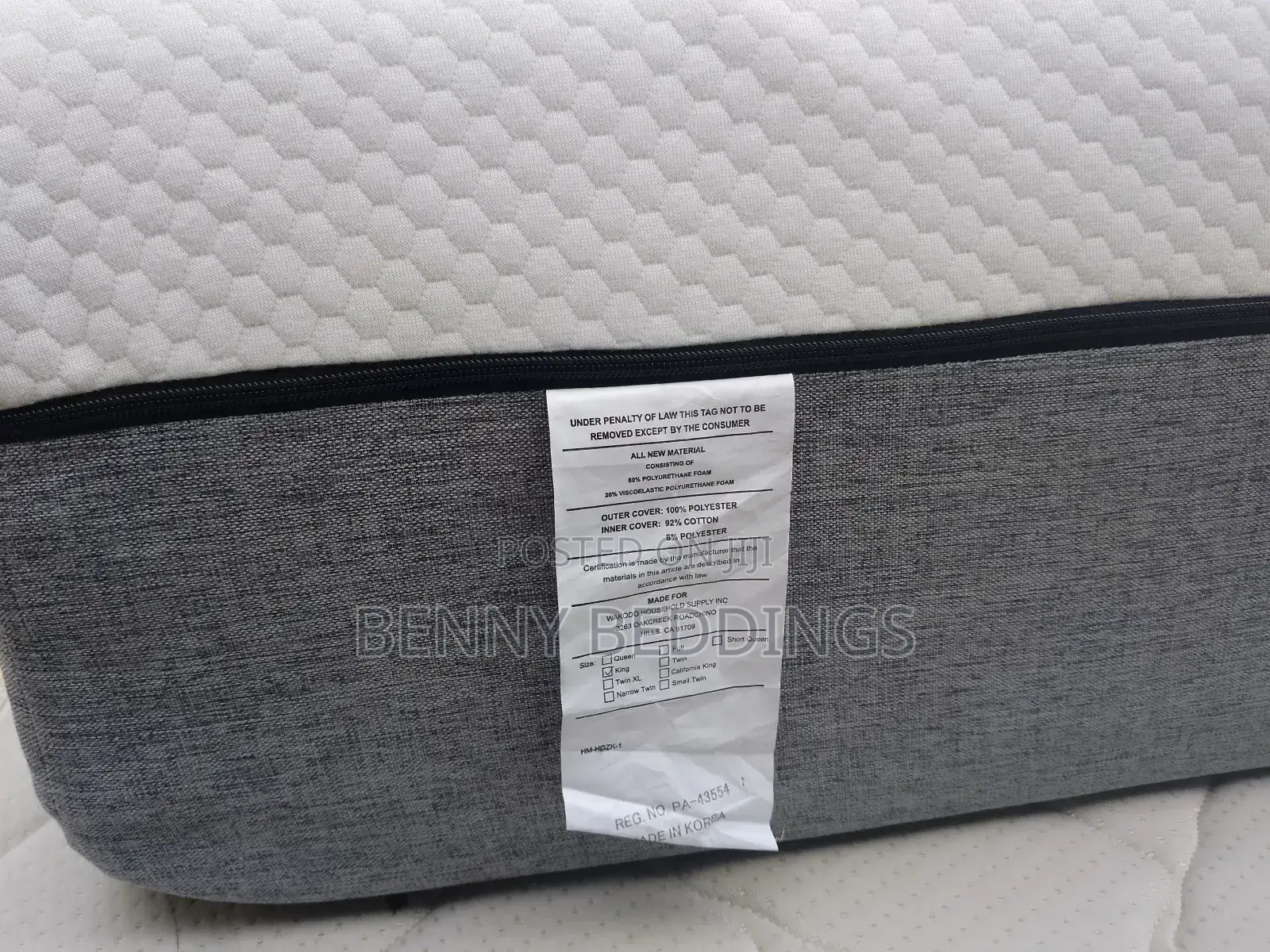 Order 4 Ur Affordable Usa Mattress 5x6 10inches Get 1 Fiber Pillow