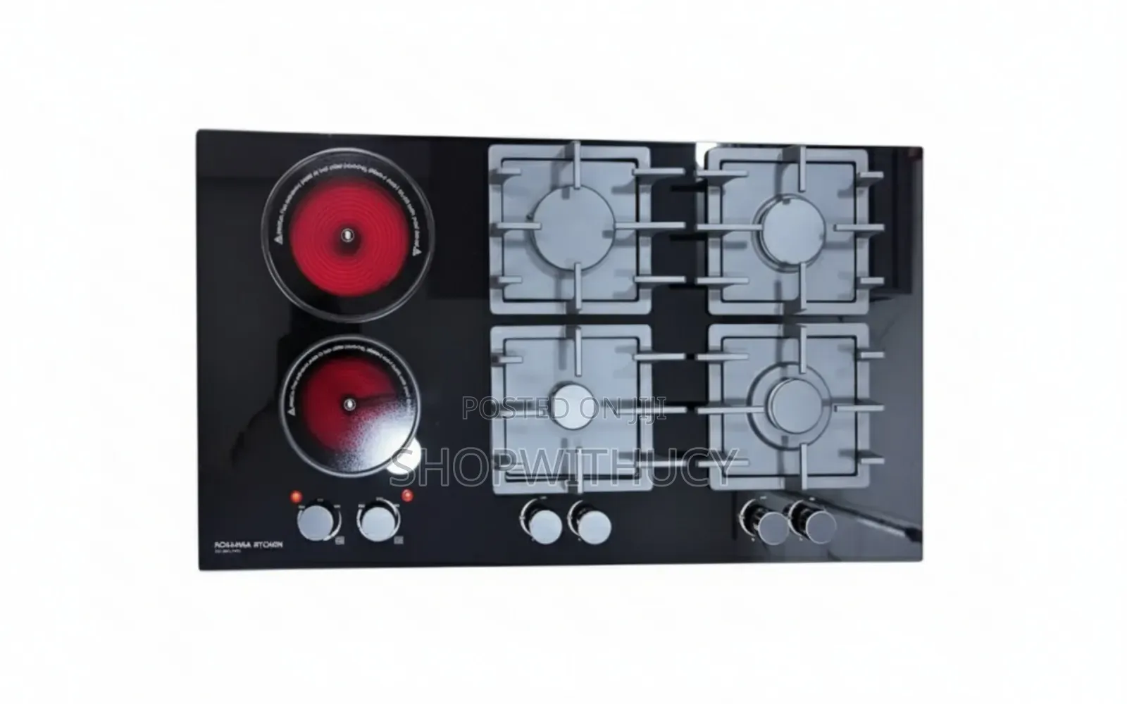 Rosanna Kitchen 6 in 1 Cooker. [4 Gas, 2 Electric] With Safety.