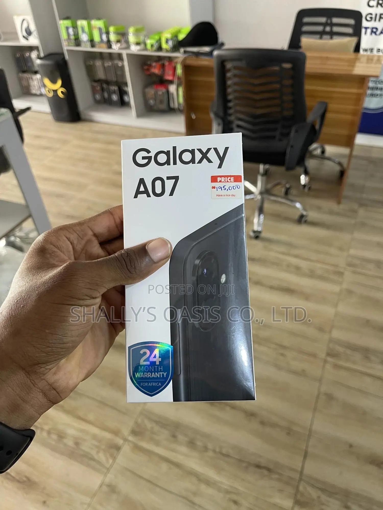 New Samsung Galaxy A07 128 GB Black