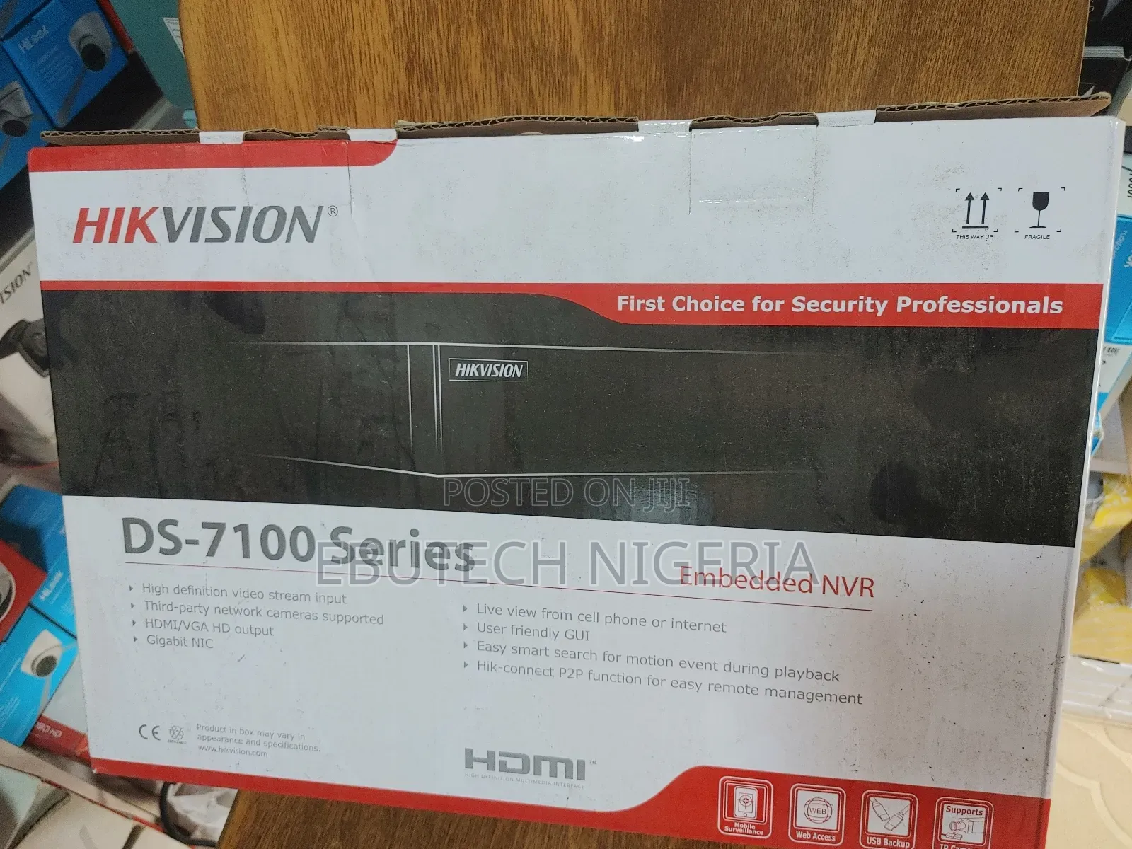 Hikvision Ds-7108ni-Q1/8p/M STD D 8 Channel NVR With 8 Poe
