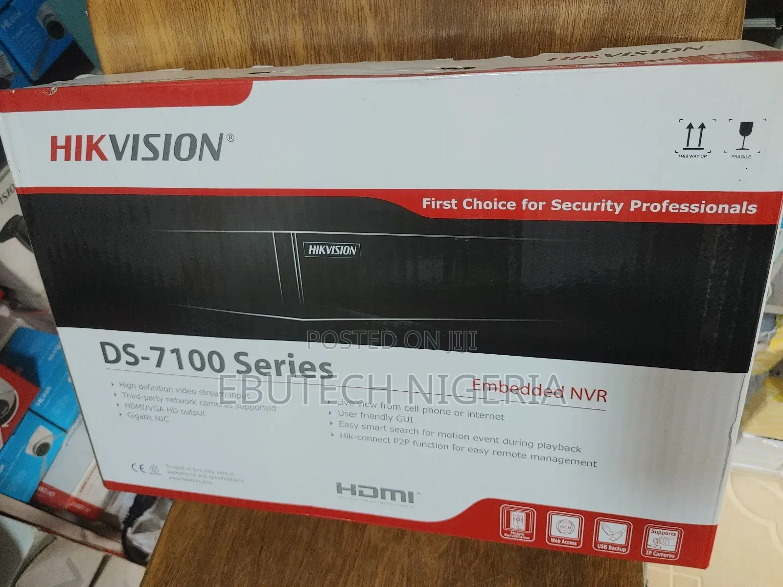 Hikvision Ds-7104ni-Q1/4p/M | 4-Channel Mini 1u 4 Poe NVR With H.265+