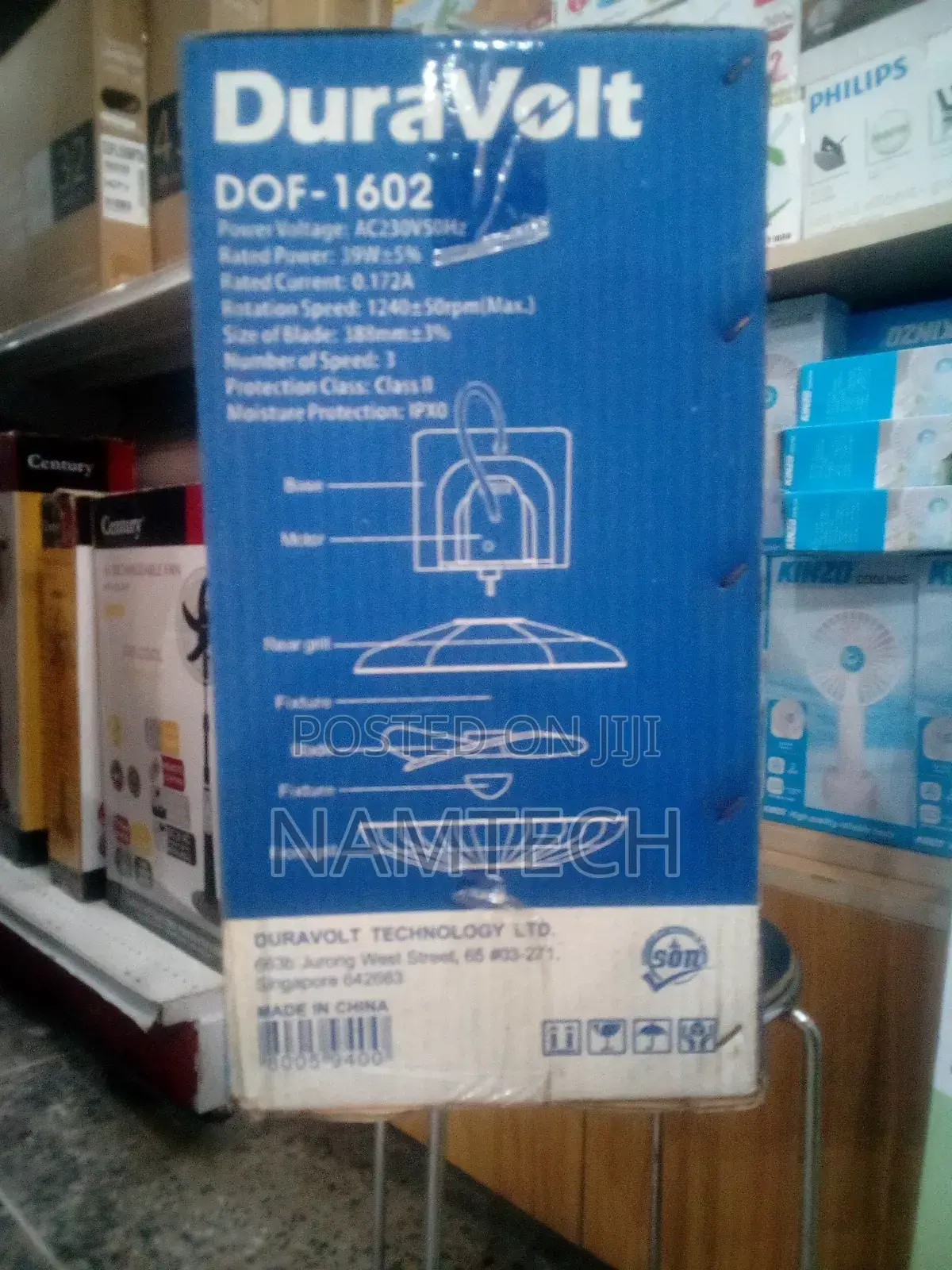 Duravolt Orbit Fan
