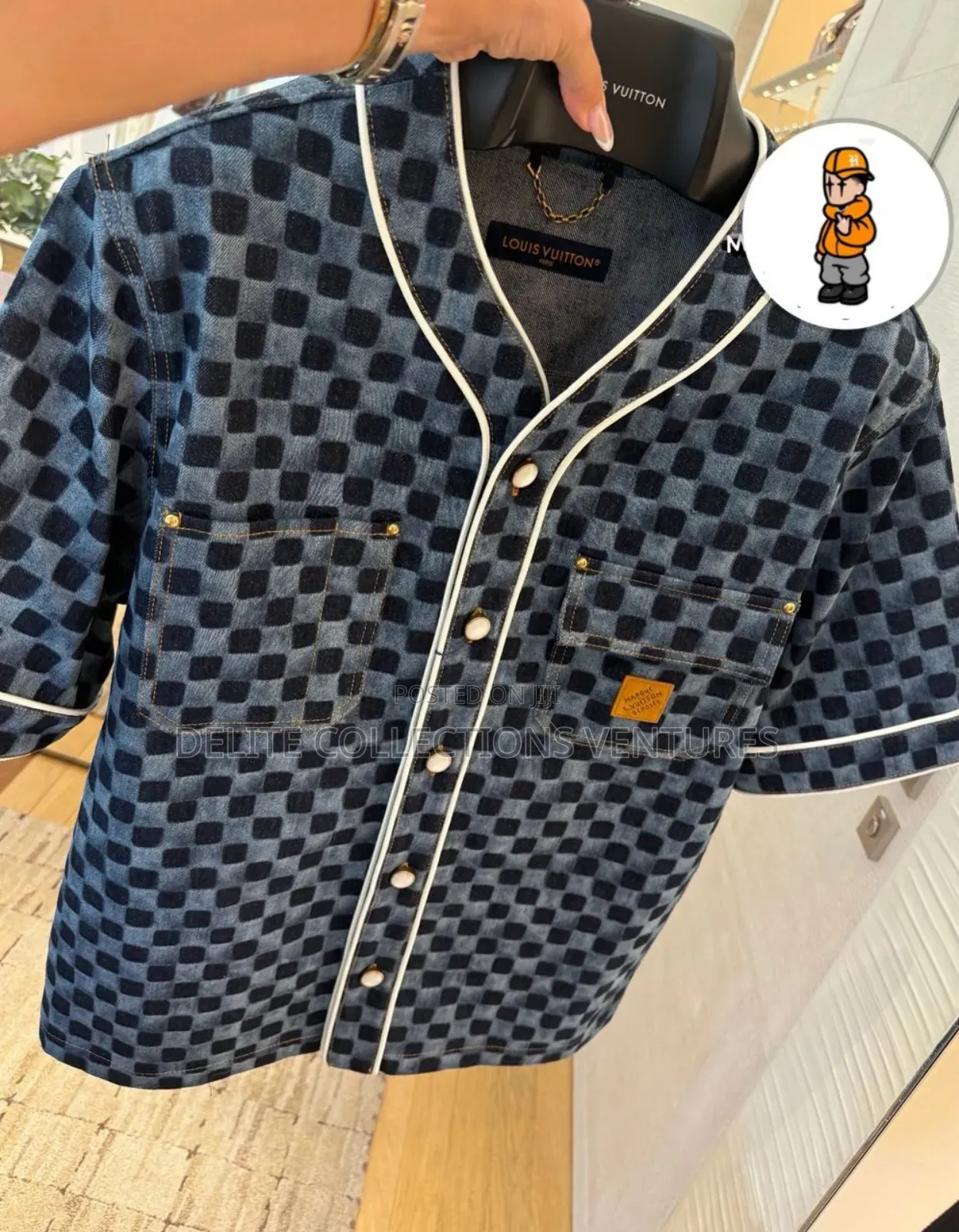 _Original Louis Vuitton Top Quality T Shirt_