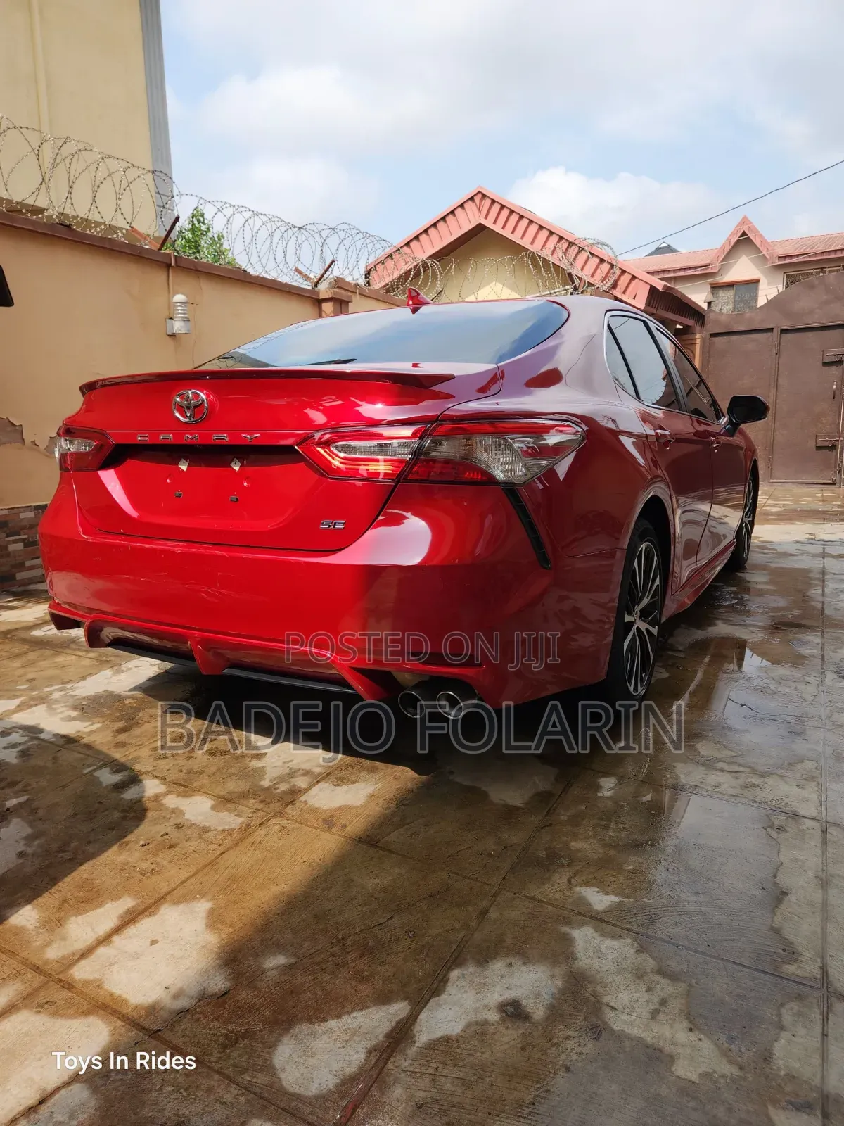 Toyota Camry SE (2.5L 4cyl 8A) 2019 Black