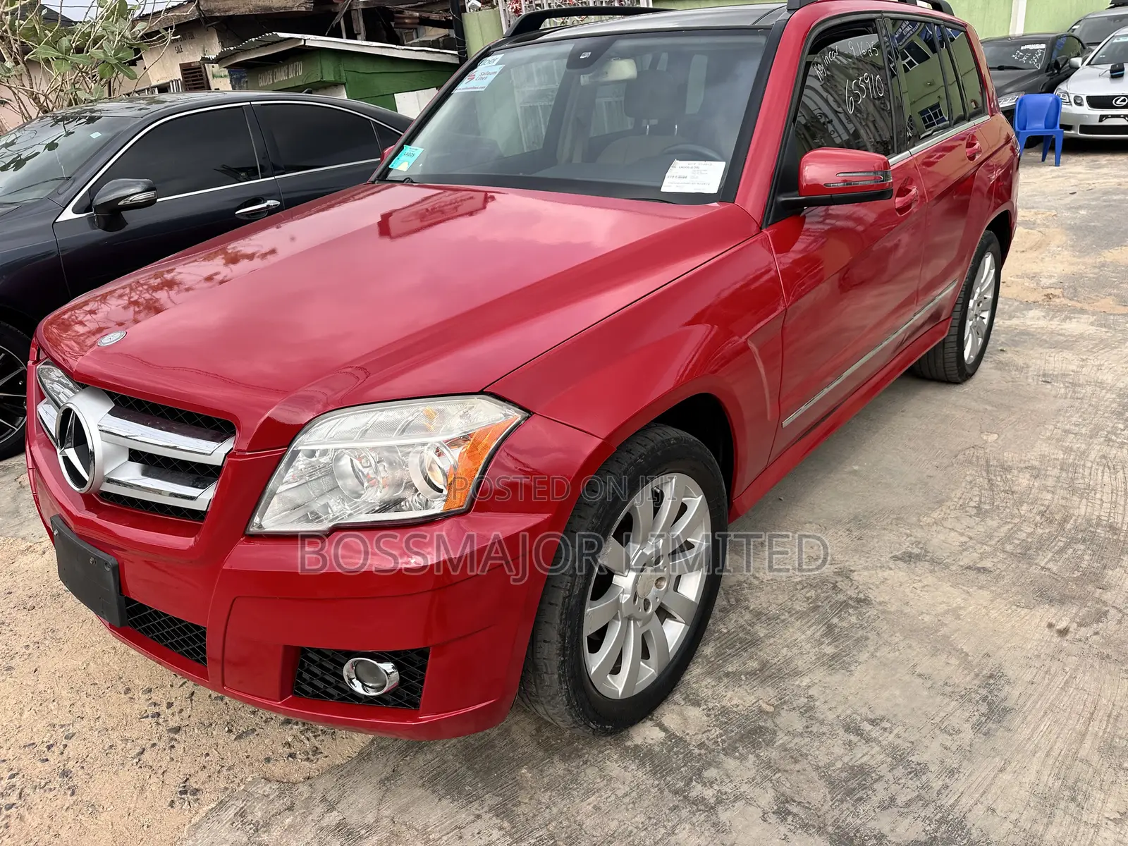 Mercedes-Benz GLK-Class 350 4MATIC 2011 Red
