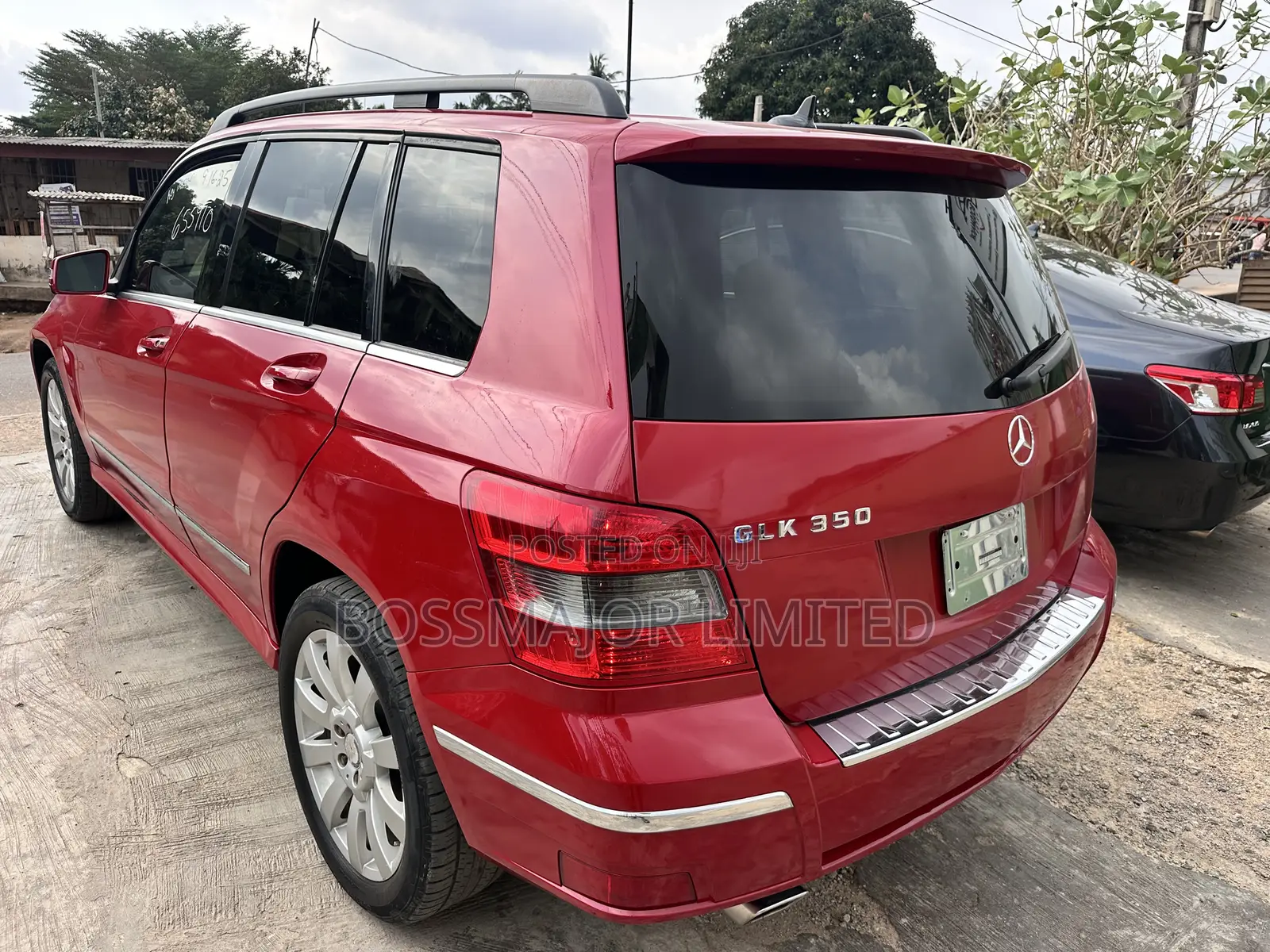 Mercedes-Benz GLK-Class 350 4MATIC 2011 Red