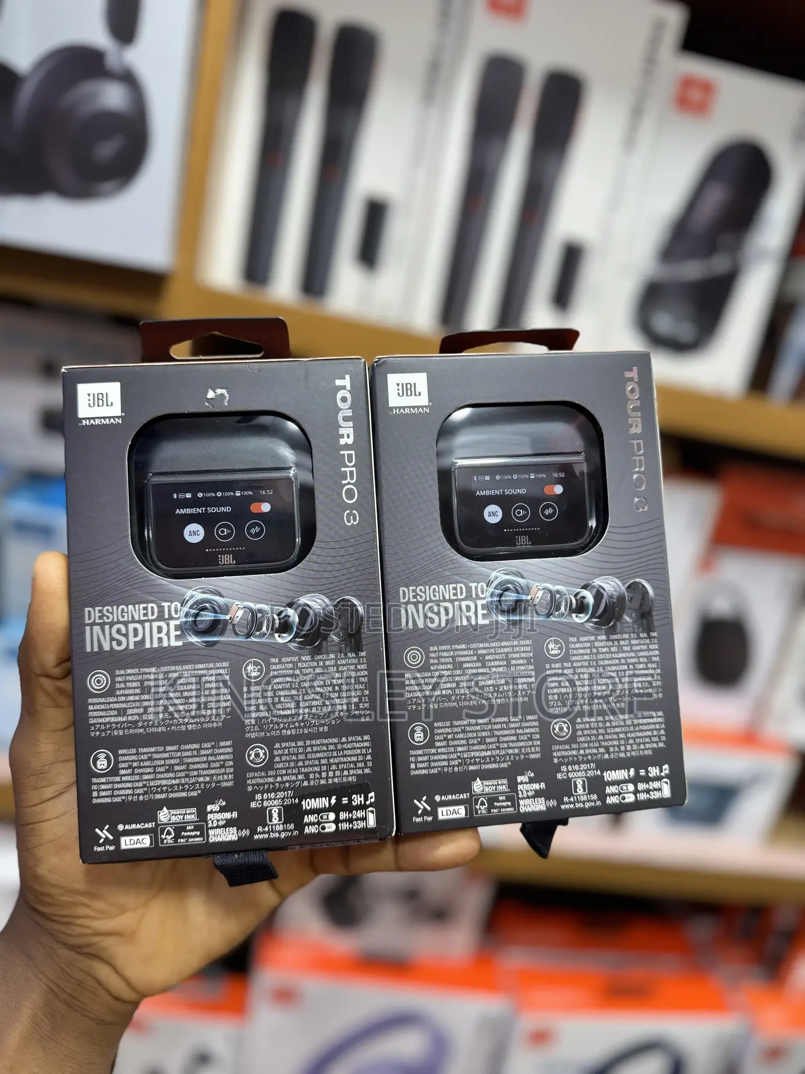 Jbl Tour Pro 3 Earbuds True Adaptive Noise Cancellation