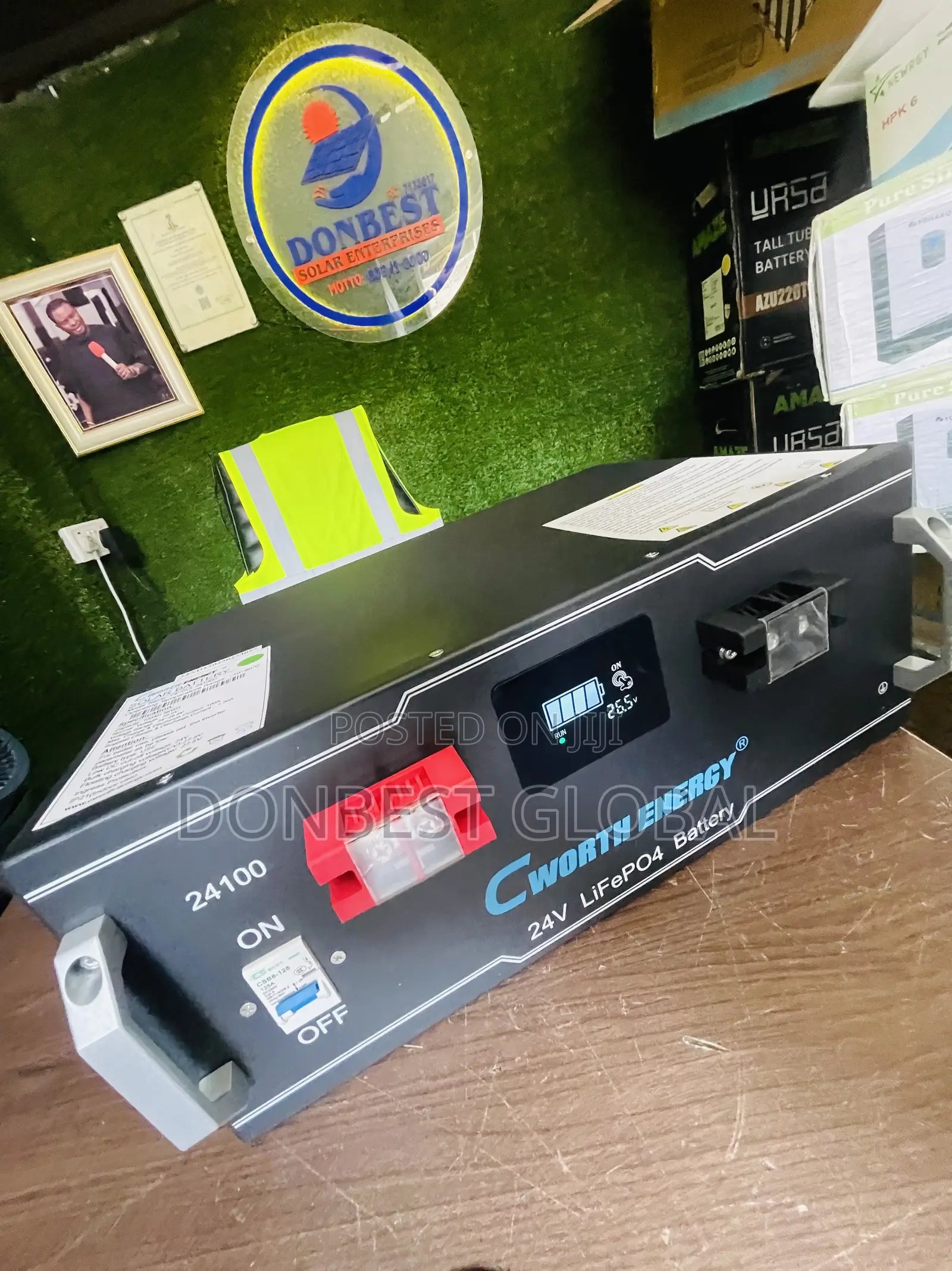 5kwh 24v Cworth Energy Lithium Ion Batteries