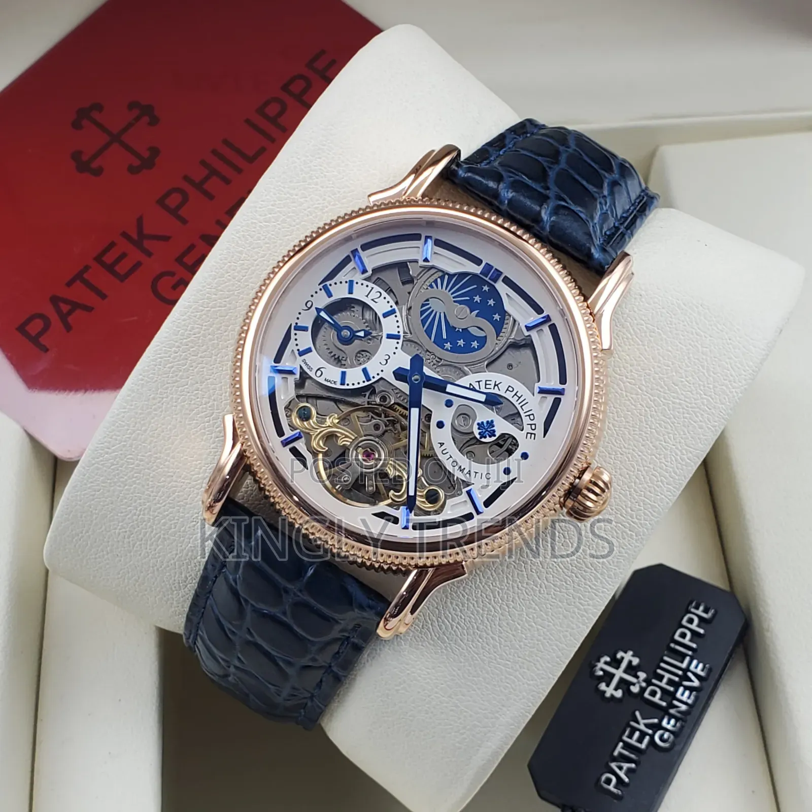 Patek Skeleton Wristwatch