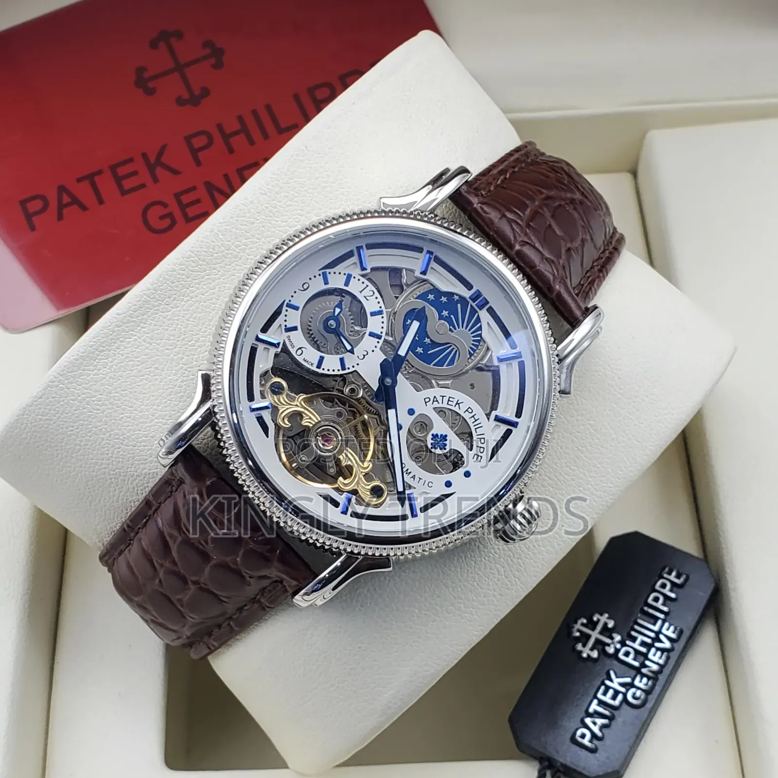 Patek Skeleton Wristwatch