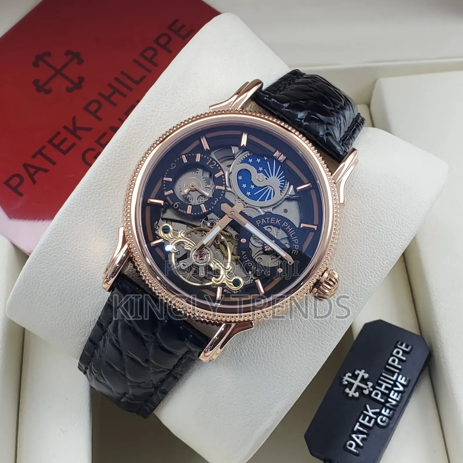 Patek Skeleton Wristwatch
