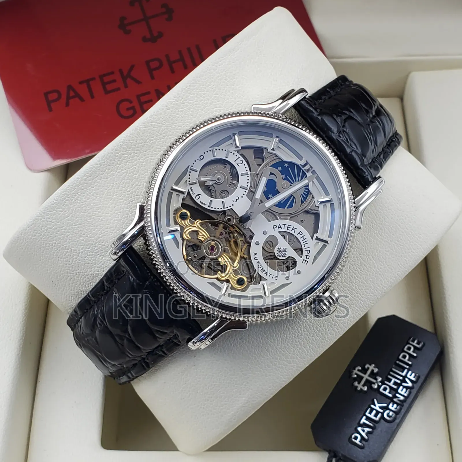 Patek Skeleton Wristwatch