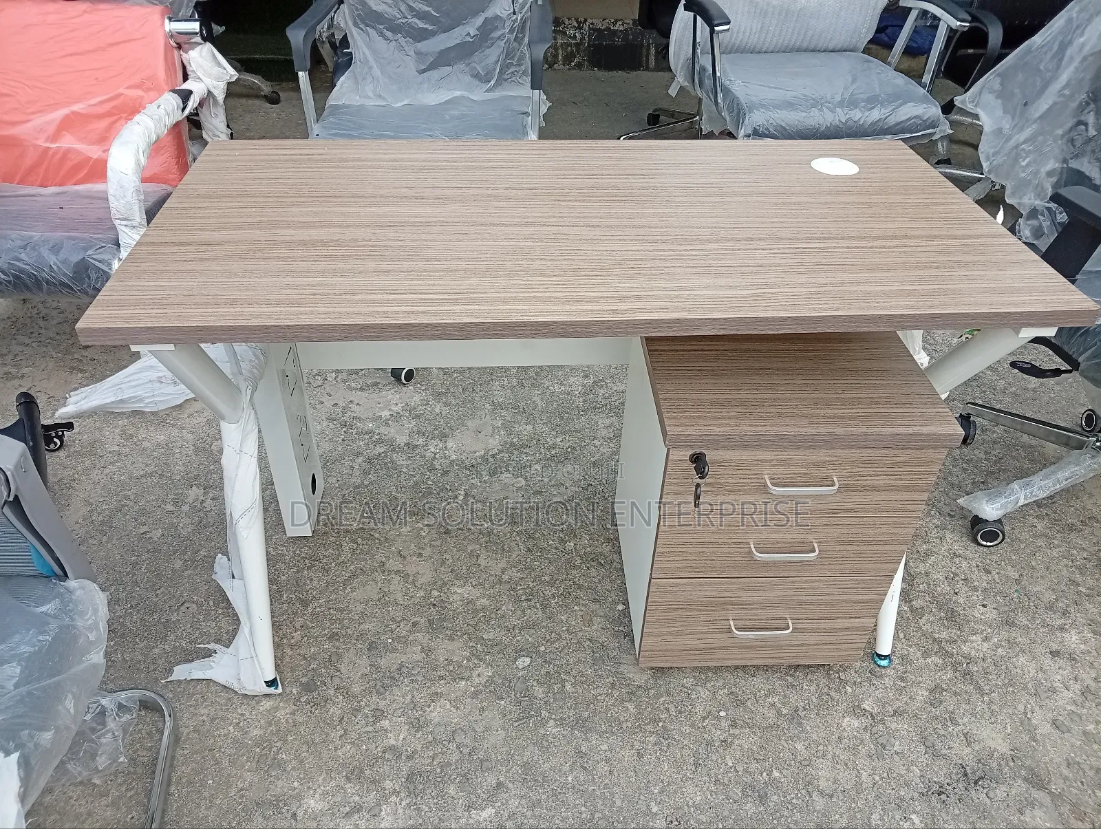 1.2 Meter Office Table With Drawer