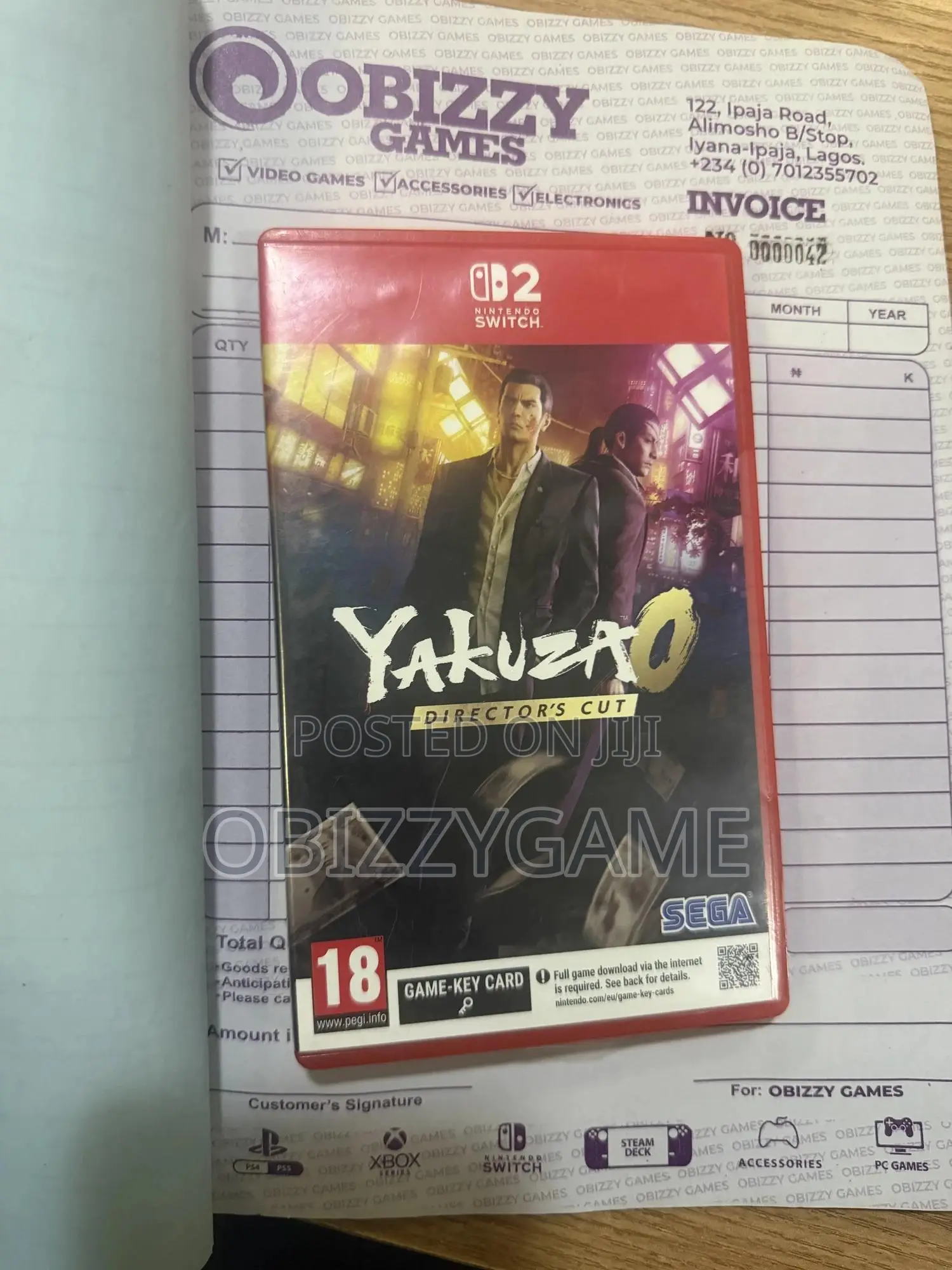 Nintendo Switch Yakuzao