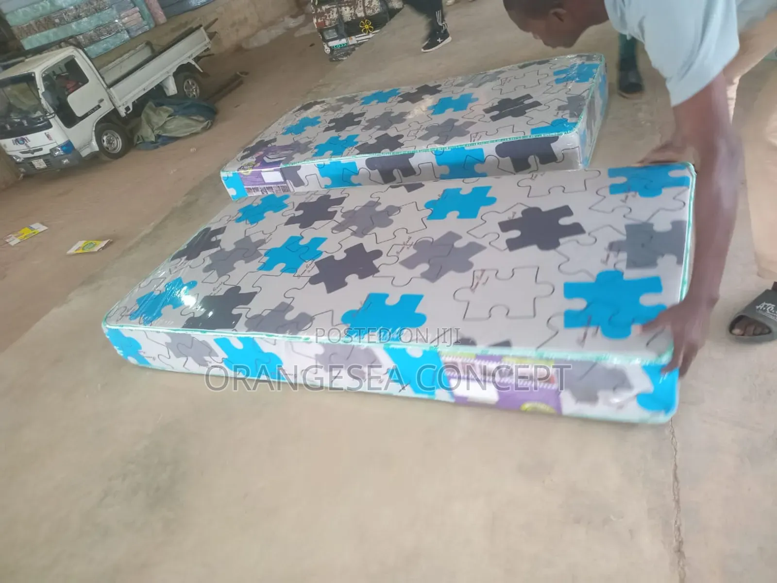 3by6by6 Semi Orthopaedic Mattress (Payment on Delivery Within Lagos)