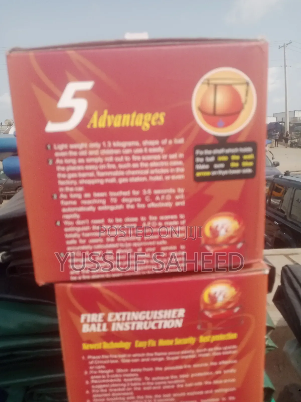 Fire Extinguisher Ball