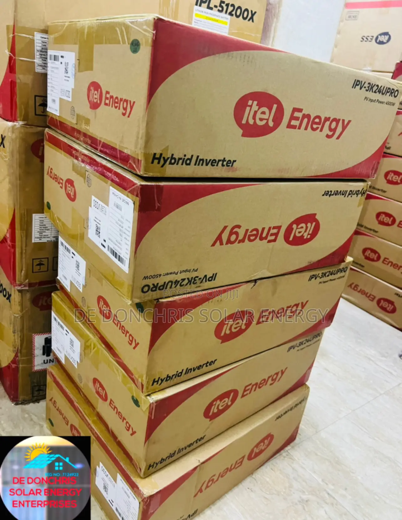 Itel Energy 3kva 24v Hybrid Inverter