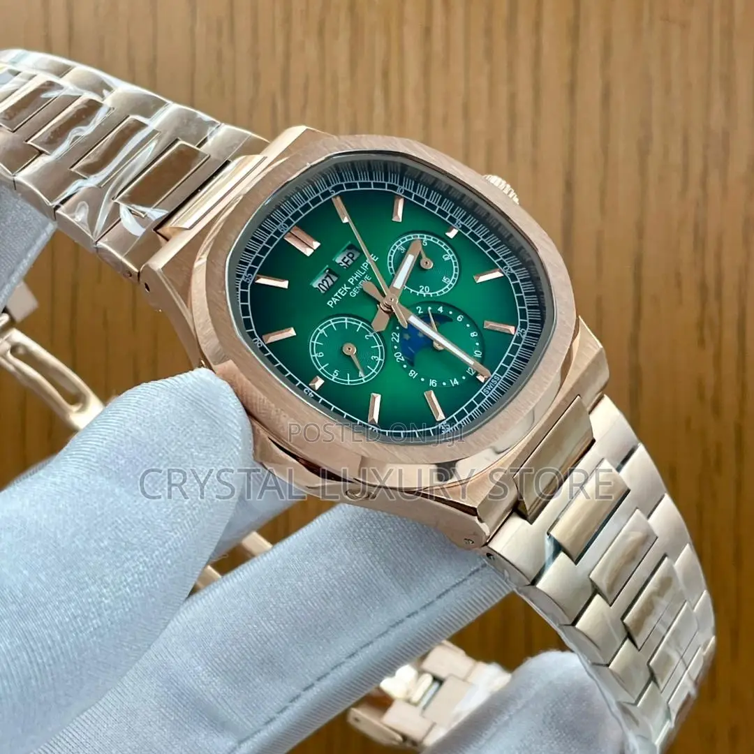 Patek Philippe Quality Luxury Men Automatic Engine Wristwatch