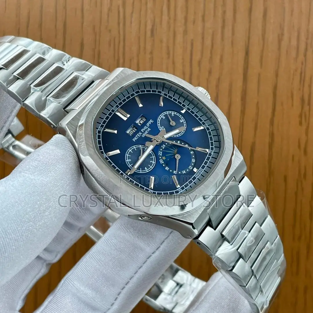 Patek Philippe Quality Luxury Men Automatic Engine Wristwatch