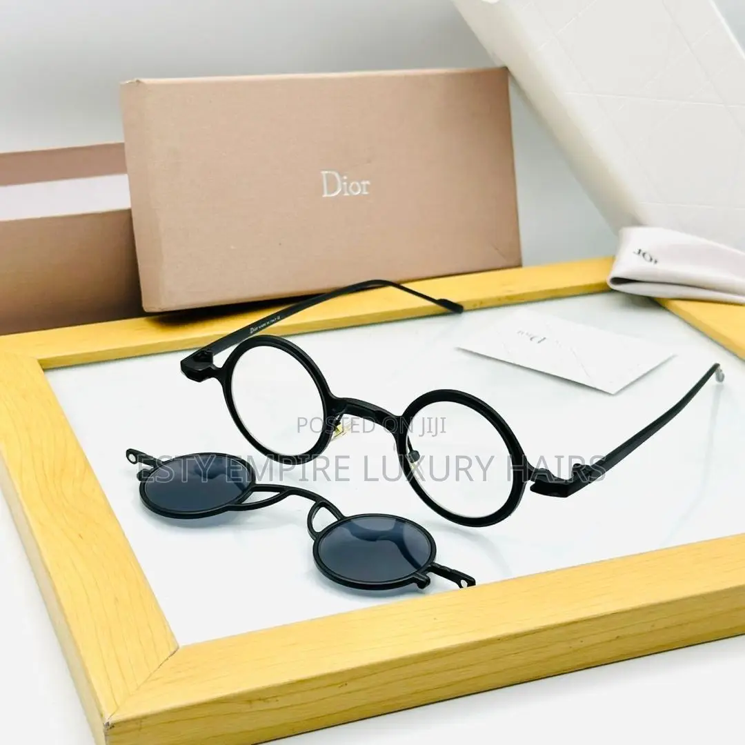 High Quality Luxury 2n1 Detachable Dior Glassess.