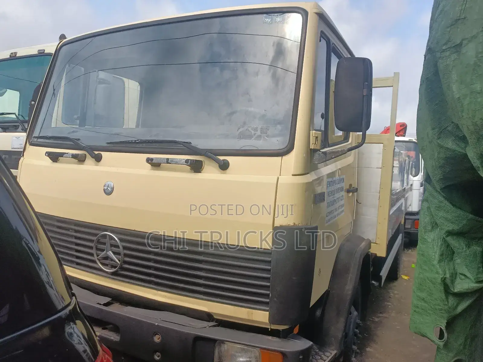Mercedes Benz 1314 Pickup Truck 2003 Beige