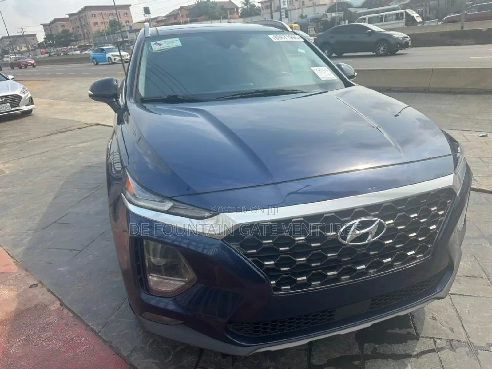 Hyundai Santa Fe Limited 2.0T FWD 2019 Blue