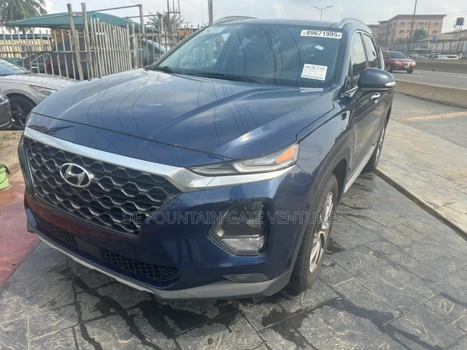 Hyundai Santa Fe Limited 2.0T FWD 2019 Blue
