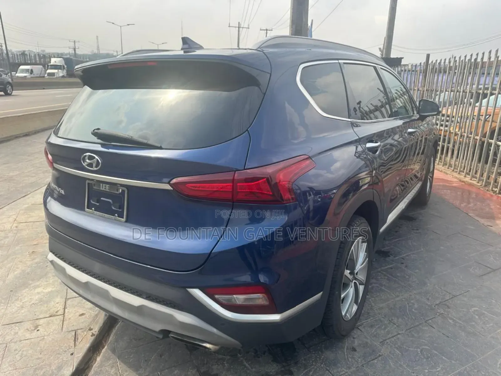 Hyundai Santa Fe Limited 2.0T FWD 2019 Blue
