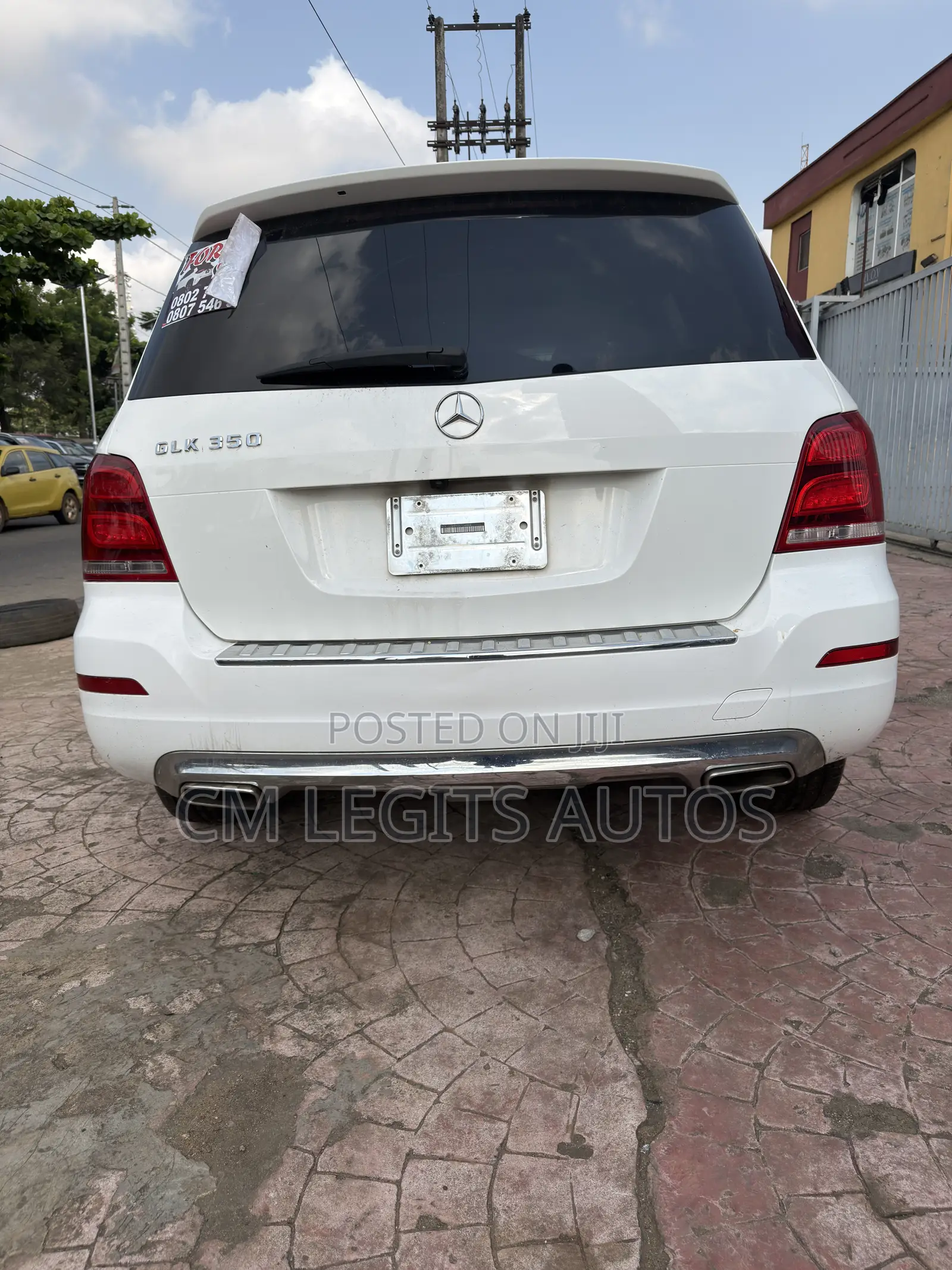 Mercedes-Benz GLK-Class 350 2014 White