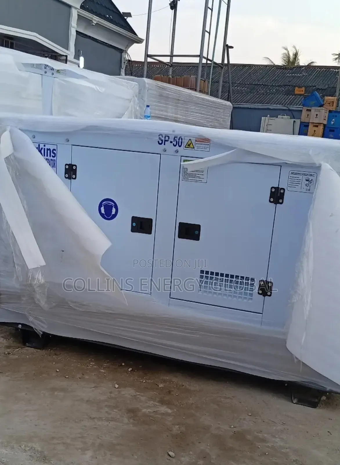 50kva Brand New Uk Perkins Soundproof Copper Coil Generator