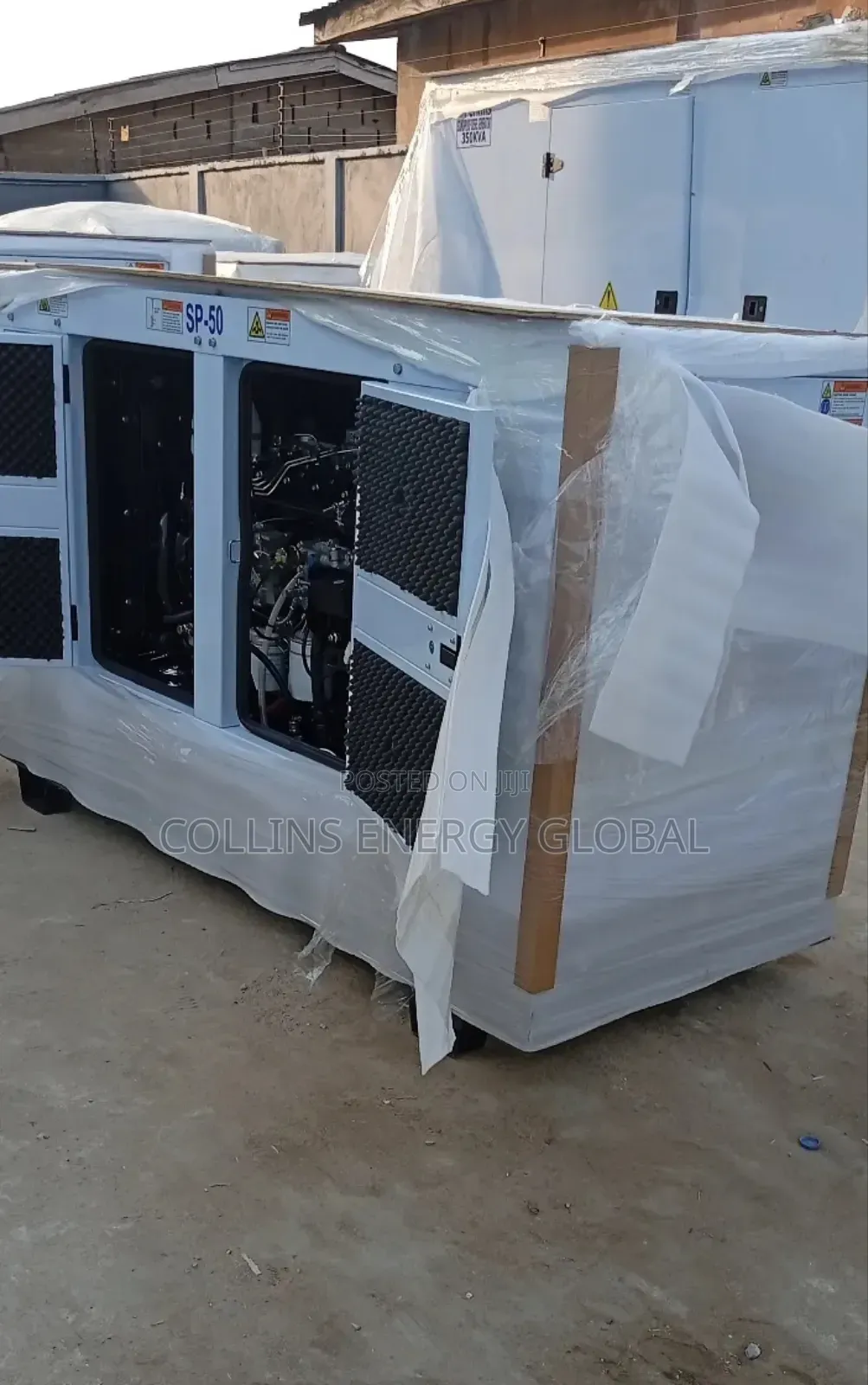 50kva Brand New Uk Perkins Soundproof Copper Coil Generator