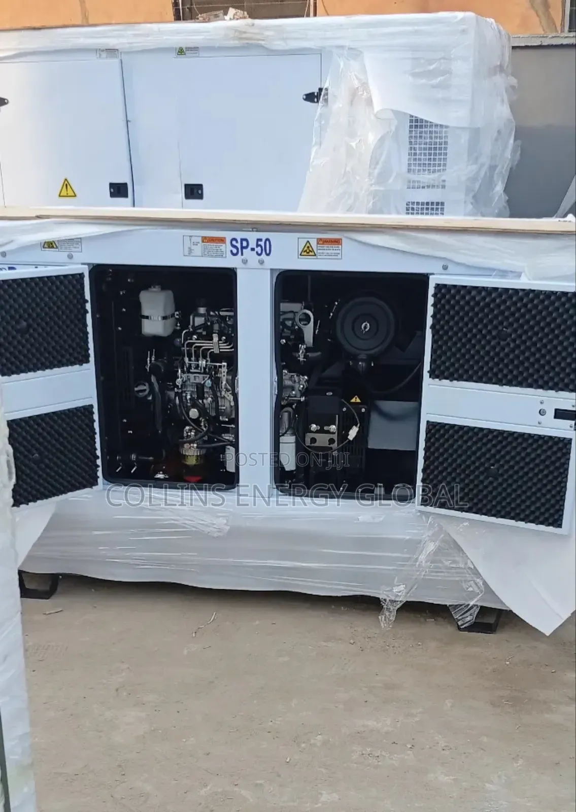 50kva Brand New Uk Perkins Soundproof Copper Coil Generator