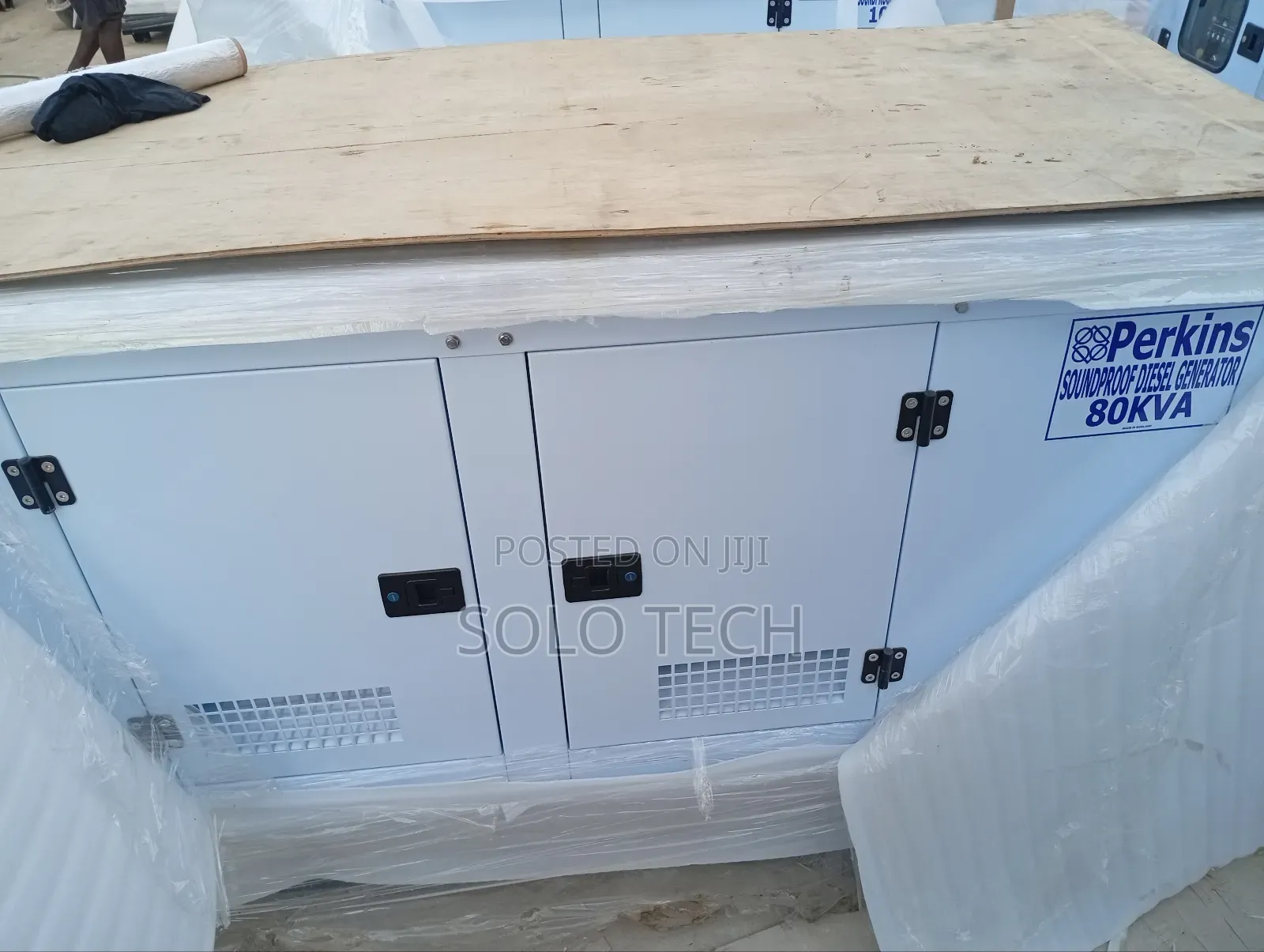 Brand New 80 Kva Perkins Soundproof Diesel Generator 100% Copper Coil