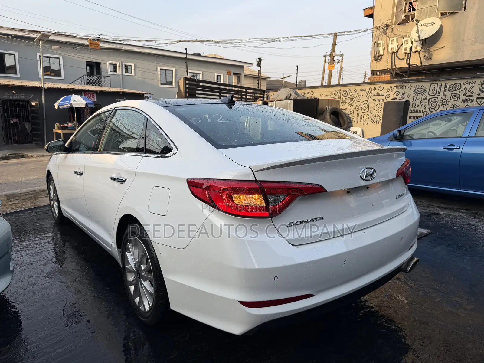 Hyundai Sonata Limited 4dr Sedan (2.4L 4cyl 6A) 2015 White