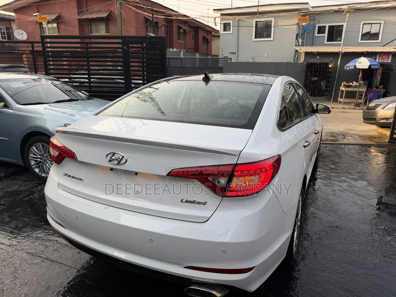 Hyundai Sonata Limited 4dr Sedan (2.4L 4cyl 6A) 2015 White