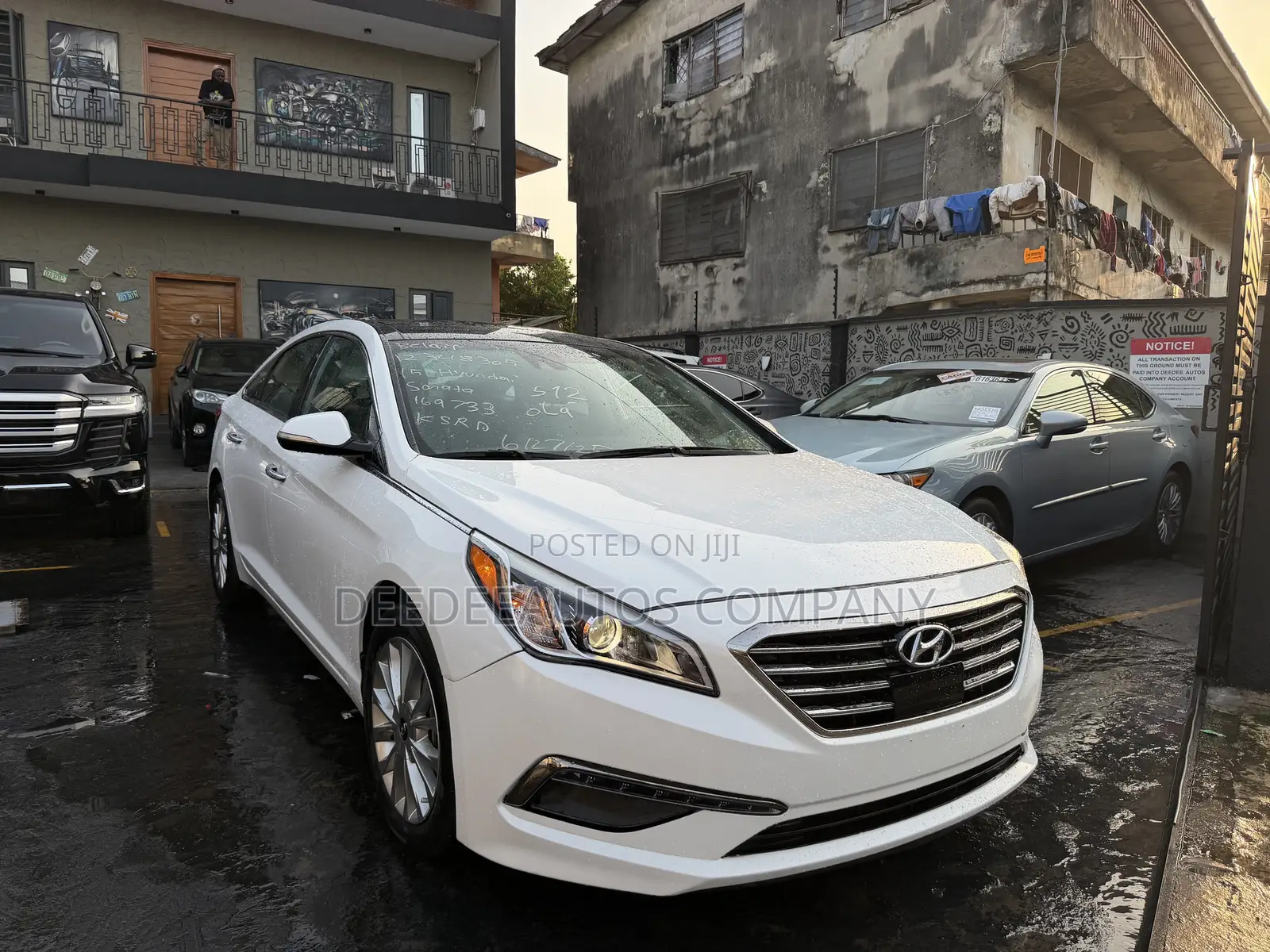 Hyundai Sonata Limited 4dr Sedan (2.4L 4cyl 6A) 2015 White