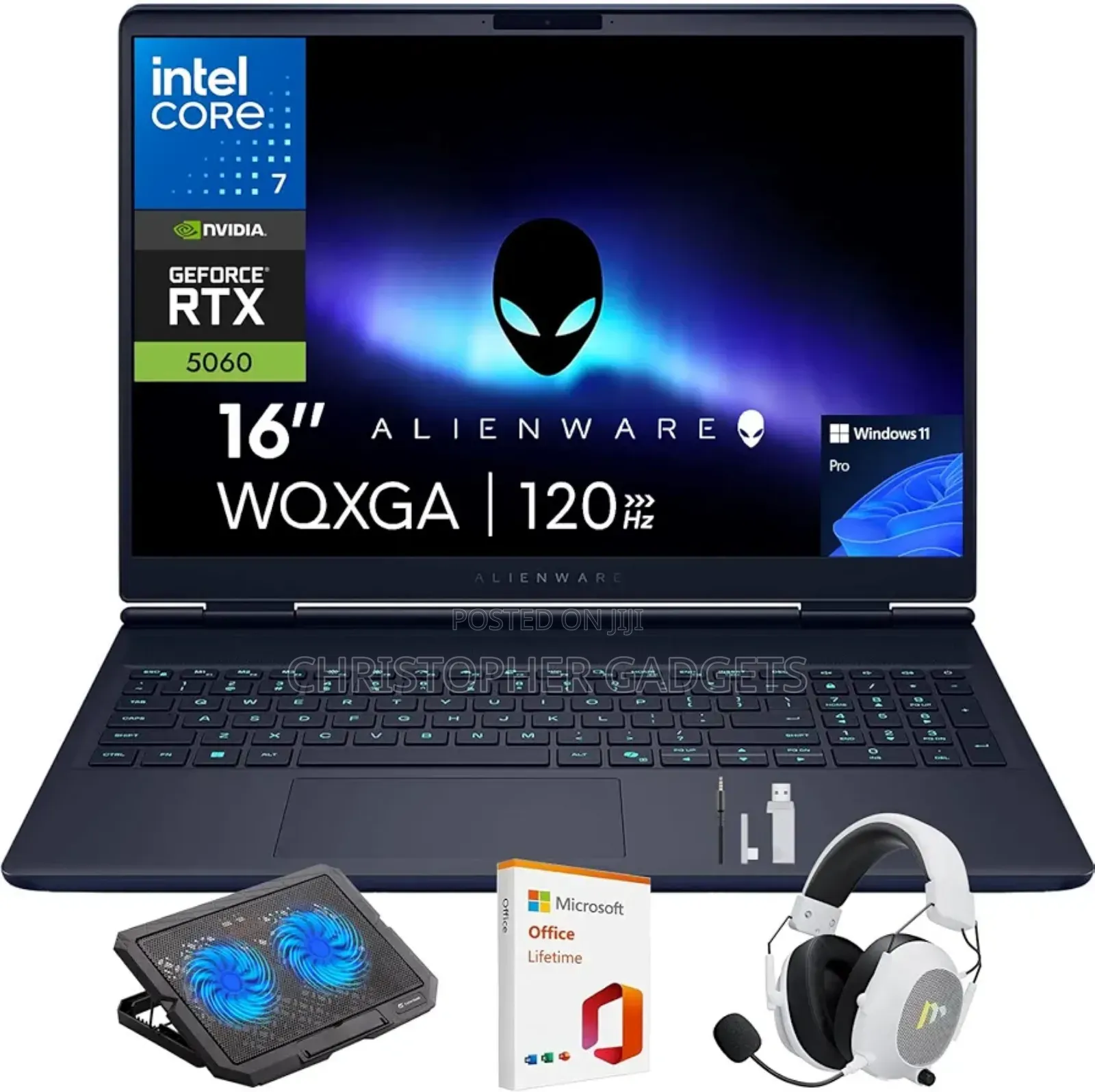 New Laptop Dell Alienware Area-51 32GB Intel Core Ultra 9 SSD 2T