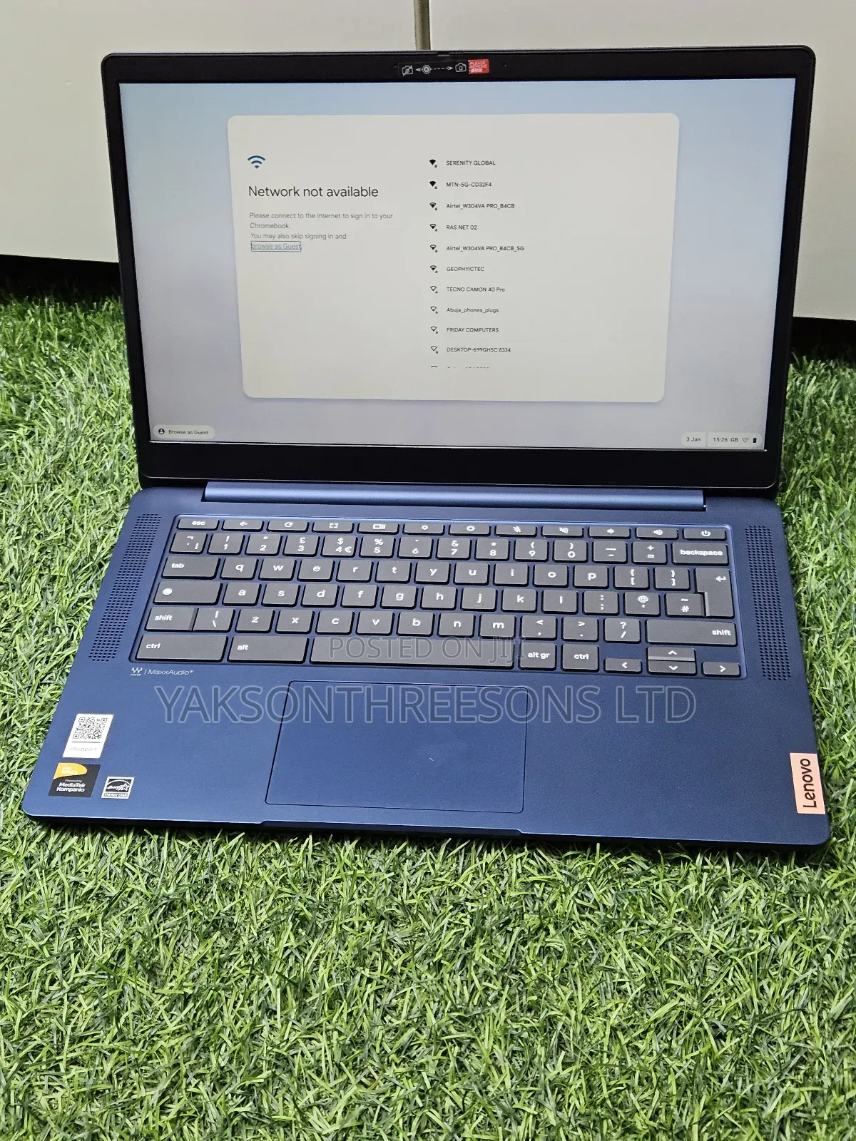 New Laptop Lenovo Chromebook N42 4GB Intel Celeron SSD 60GB