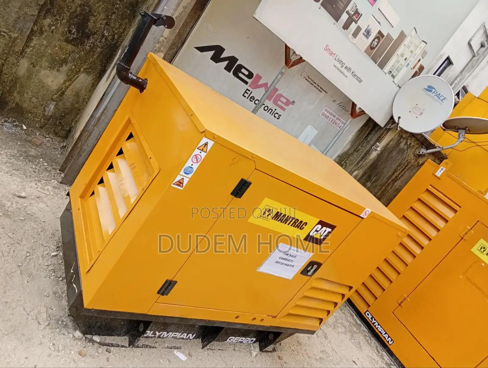 Mantrac Soundproof Diesel Generator 20kva