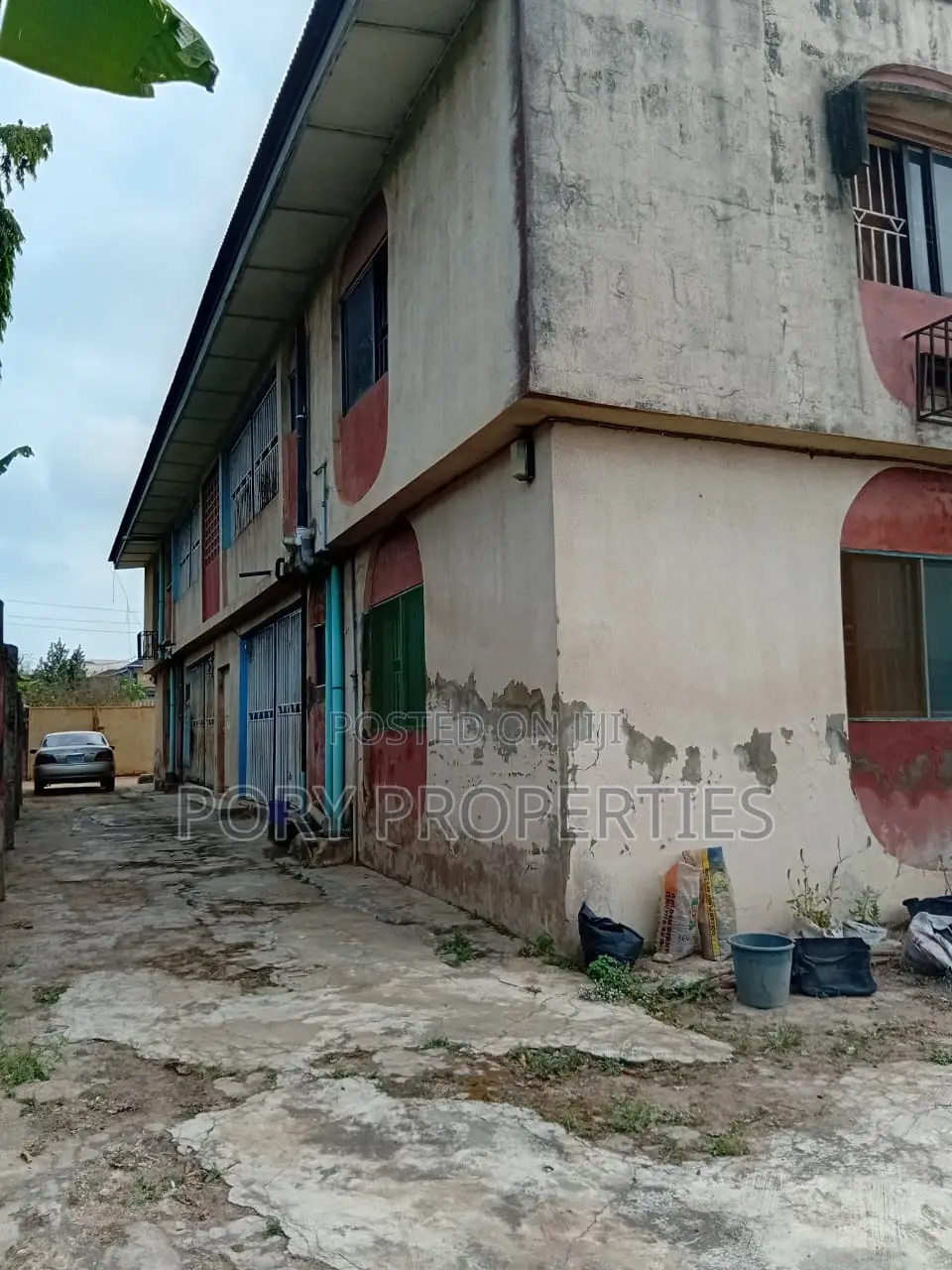 An Acre of Land With a 4 Flat Building With a Bq for Sale